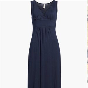 Navy Blue Loveappella Maxi Dress
